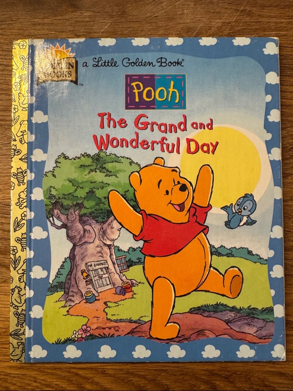 Vintage Golden Books Children’s Board Book - Winnie The Pooh